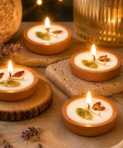 Scented Diyas - Diwali Wax Candles