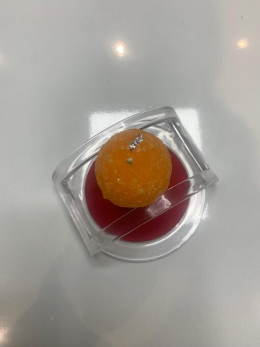 Luxury Pure Soy Wax Ladoo Candles, Set Of 4