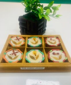 6 Diya-Shaped Scented Candles