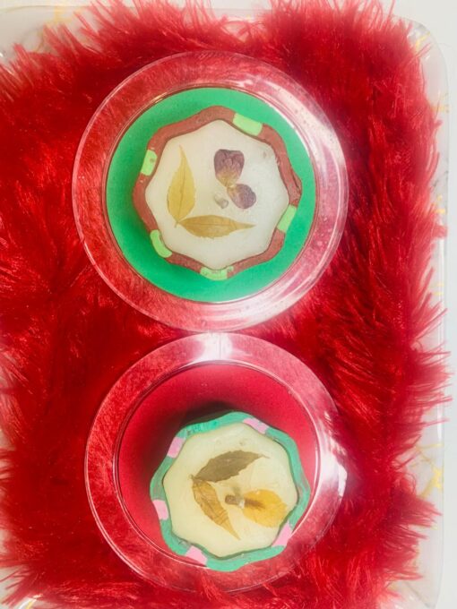 6 Diya-Shaped Scented Candles - Image 5